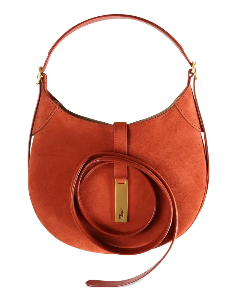 Ralph Lauren small Polo ID shoulder bag - Orange Orange