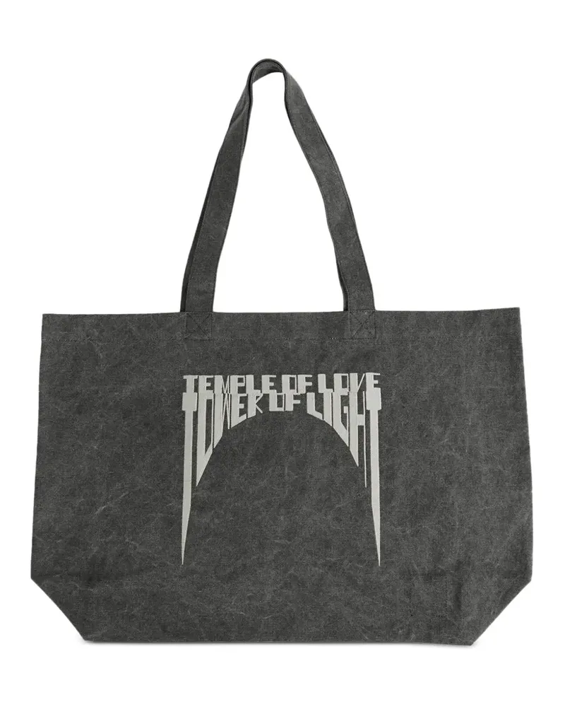 DRKSHDW by Rick Owens Temple Tower Of Light Tote Bag - Grau Grau