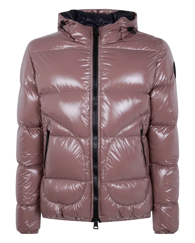 Herno Gesteppte Kapuzenjacke - Braun Braun