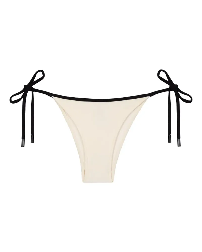 Lenny Niemeyer Bikinihöschen mit Schleifenverschluss - Weiß Weiß