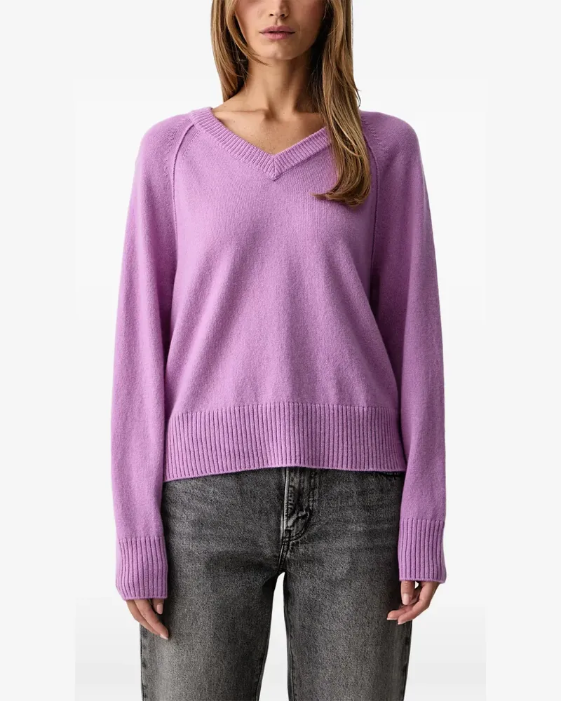 Marc O'Polo Pullover mit Raglanärmeln - Violett Violett