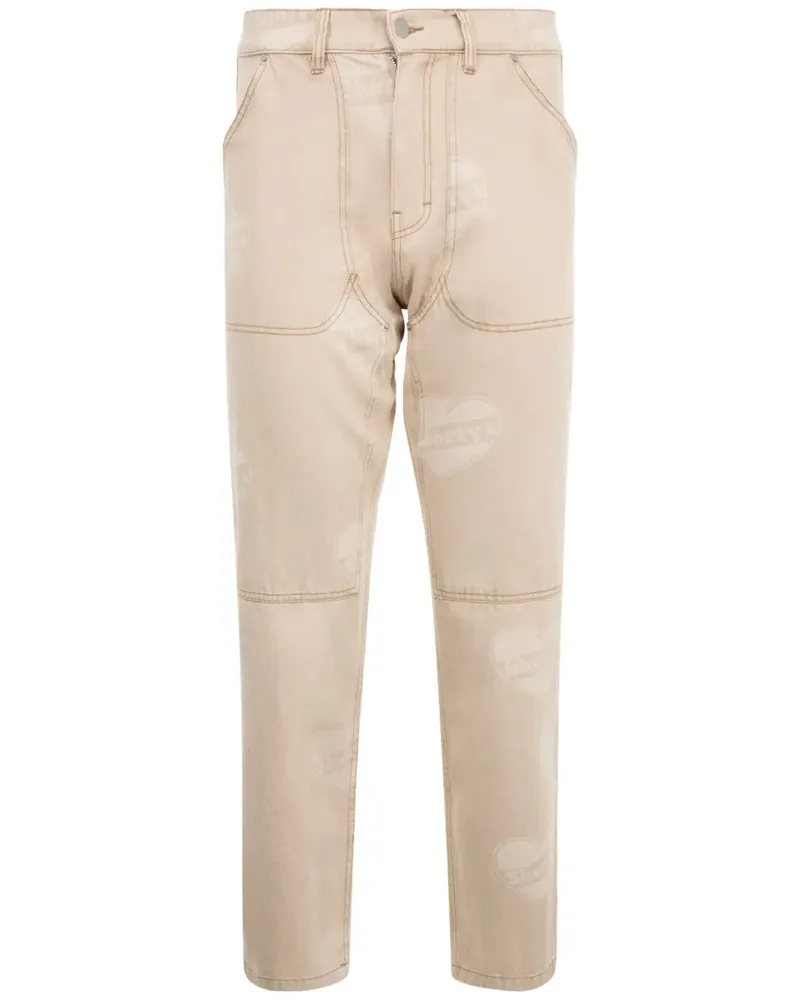 PLEASURES Lockere Heart Ultra Hose - Nude Nude