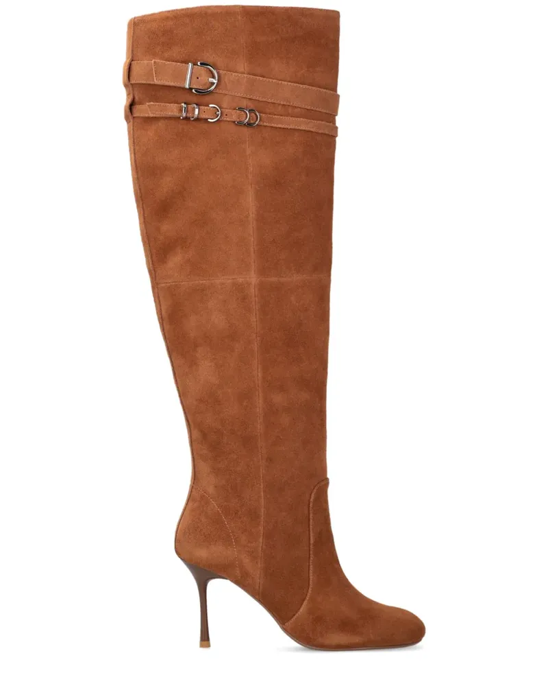Pinko Stiefel aus Wildleder - Braun Braun