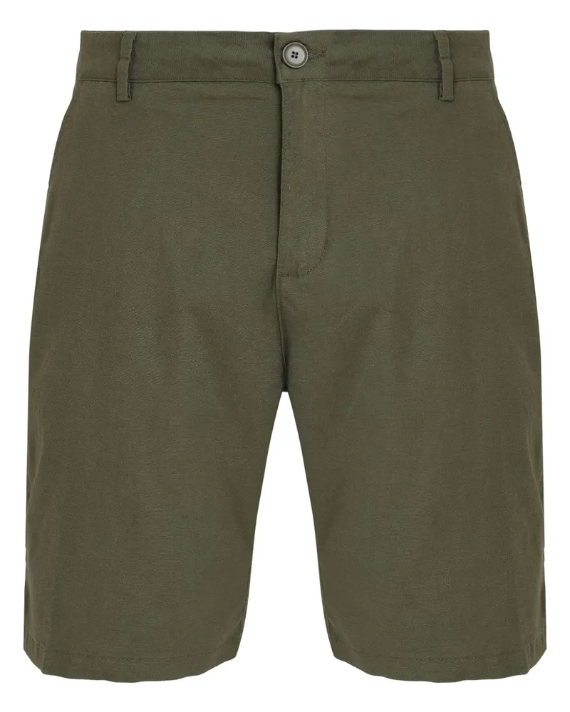 Osklen Klassische Leinenshorts - Grün Grün