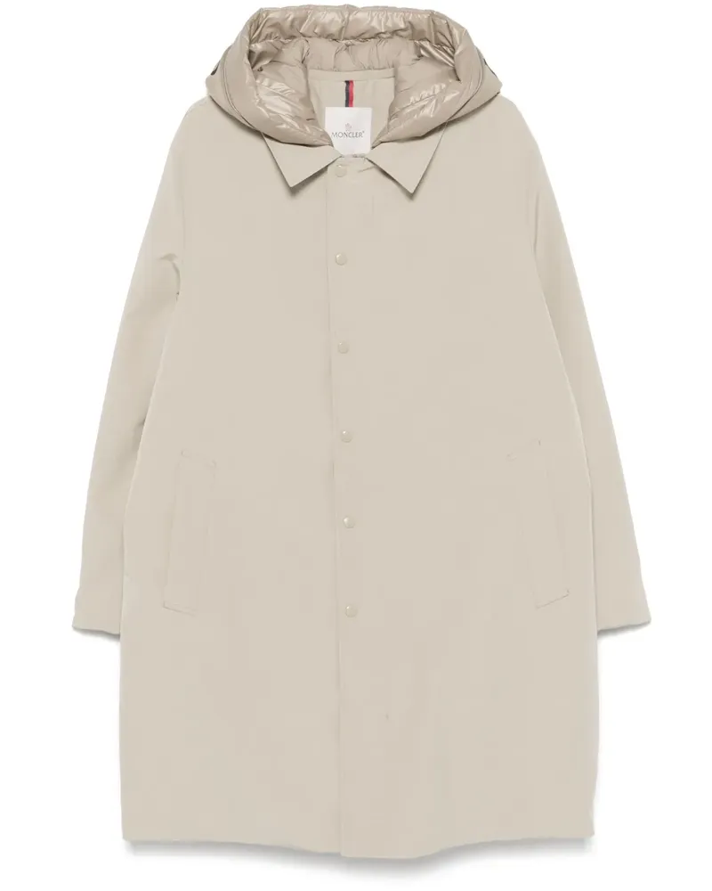 Moncler Miroir Mantel - Nude Nude