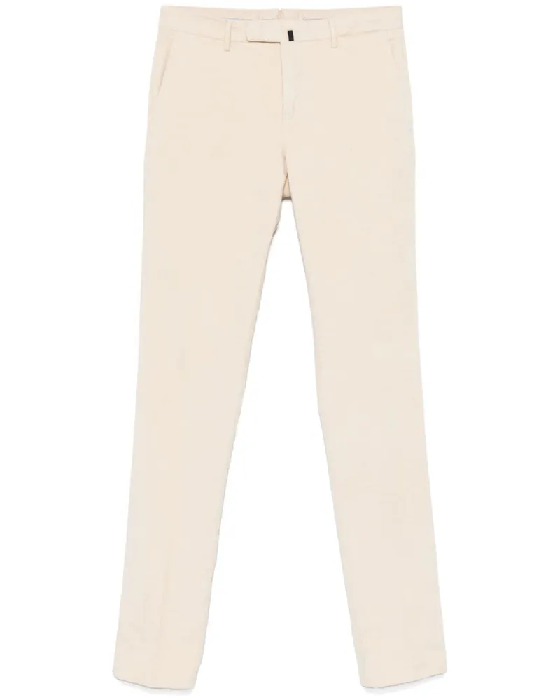 Incotex Hose aus Cord - Nude Nude