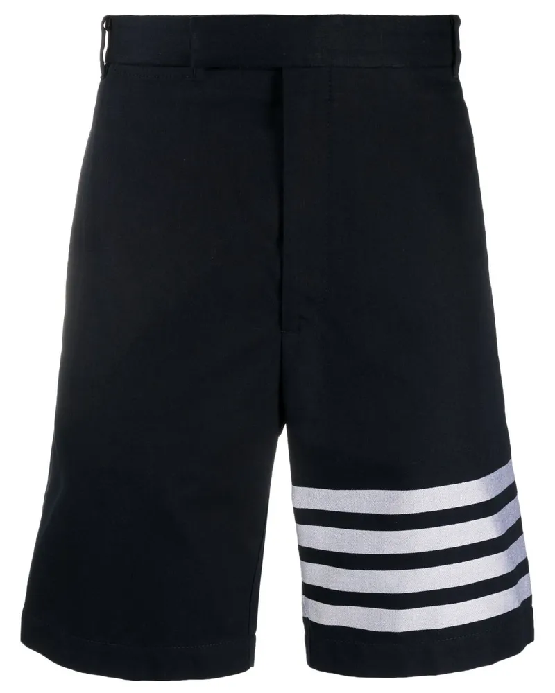 Thom Browne Shorts mit Streifen Blau