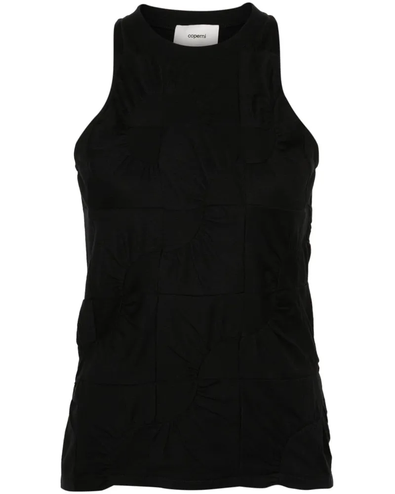 COPERNI Gerafftes Top - Schwarz Schwarz