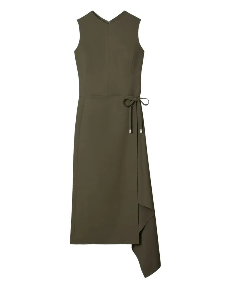 Tory Burch Asymmetrisches Wickelkleid - Grün Grün
