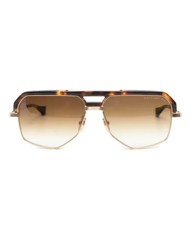 DITA geometric-frame sunglasses - Braun Braun