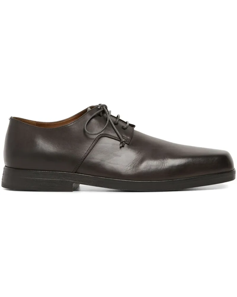 Marsèll Derby-Schuhe mit eckiger Kappe - Braun Braun