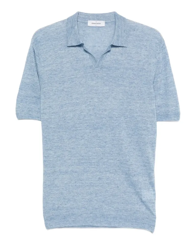 Gran Sasso Klassisches T-Shirt - Blau Blau