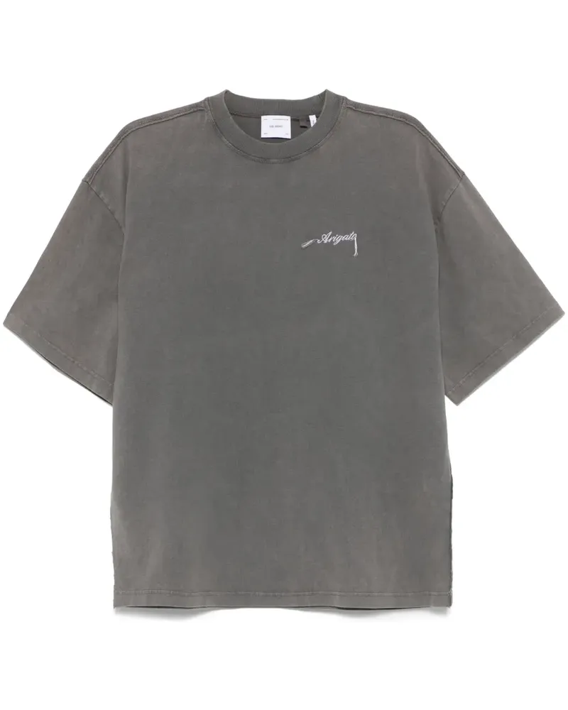 Axel Arigato Honor Washed T-Shirt - Grau Grau