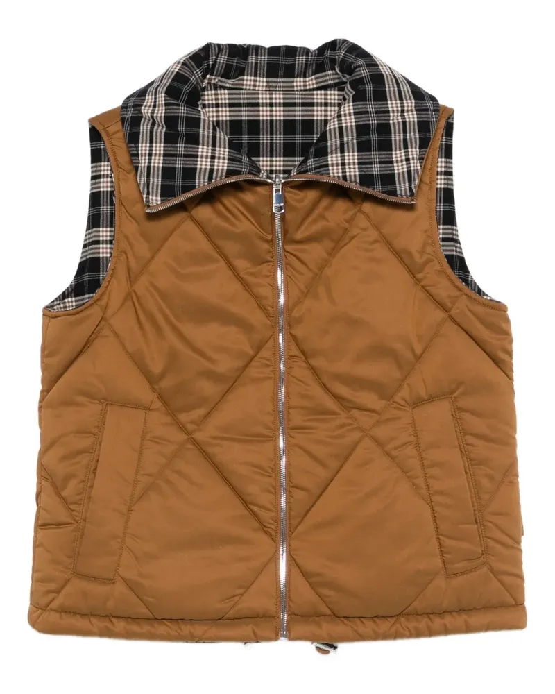 Varley quilted reversible gilet - Braun Braun