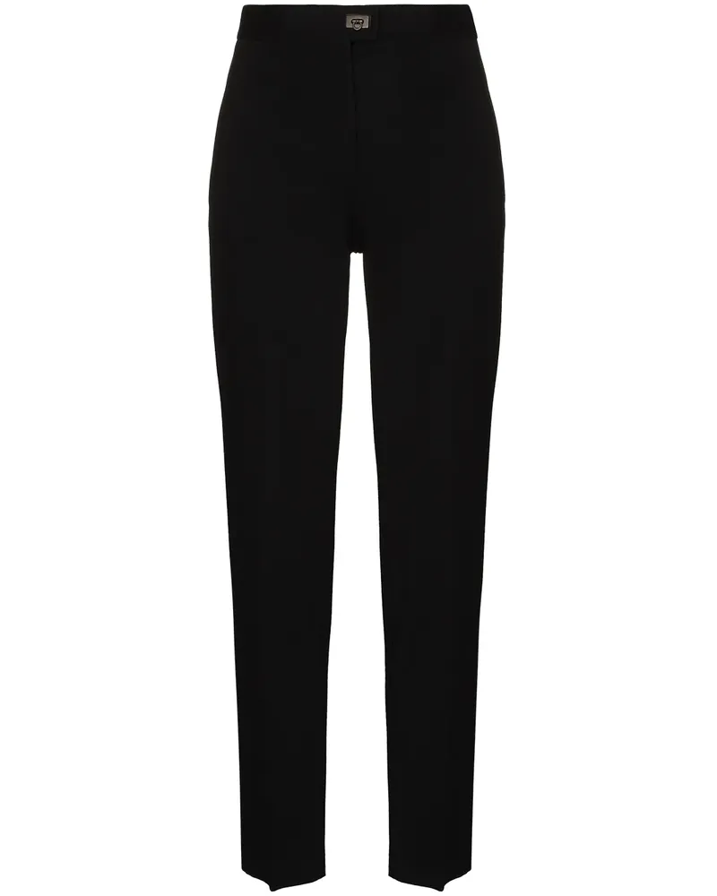 Ferragamo Klassische Taillenhose - Schwarz Schwarz