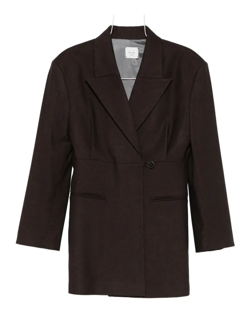 ALYSI wool blazer - Braun Braun