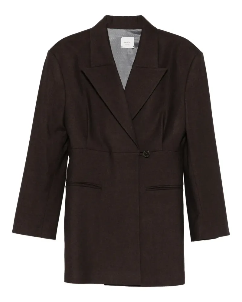 ALYSI wool blazer - Braun Braun