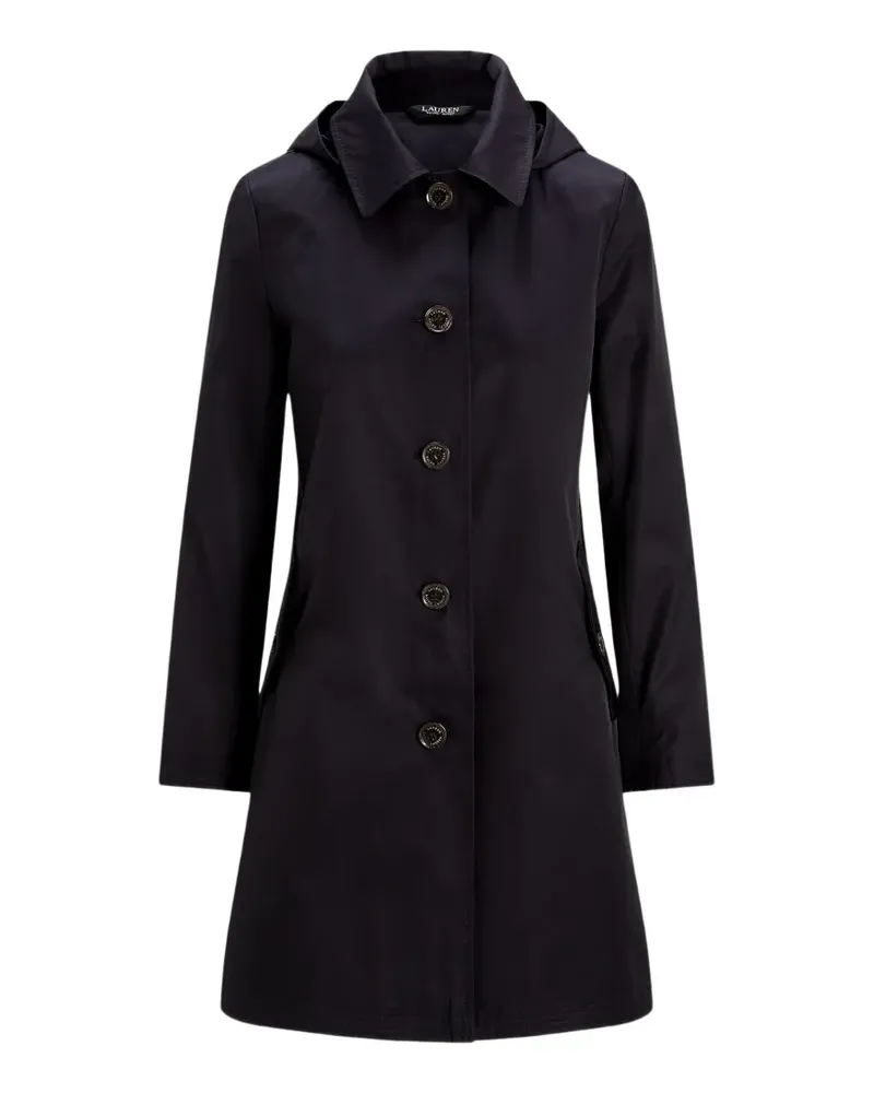 Ralph Lauren hooded button-up coat - Blau Blau