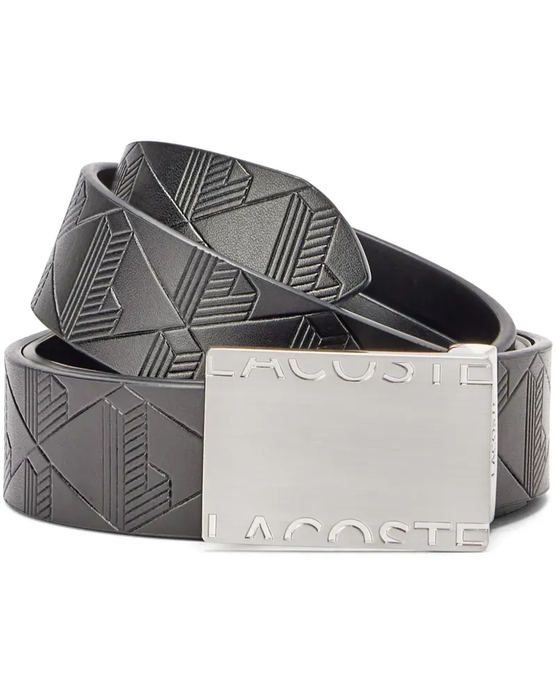 Lacoste Klassischer Gürtel - Schwarz Schwarz