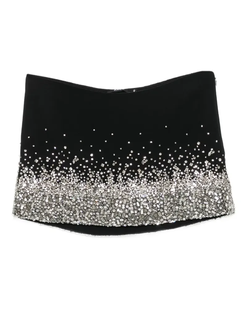 Amen crystal-embellished mini skirt - Schwarz Schwarz
