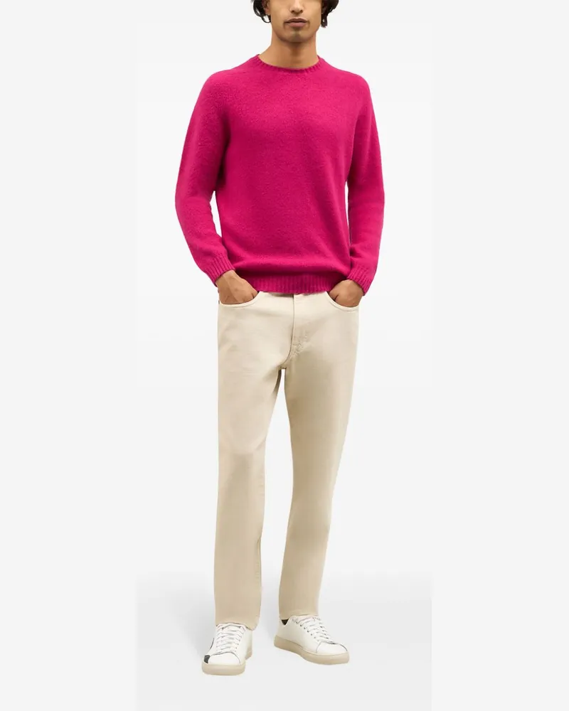 Boglioli Pullover mit Rundhalsausschnitt - Rosa Rosa