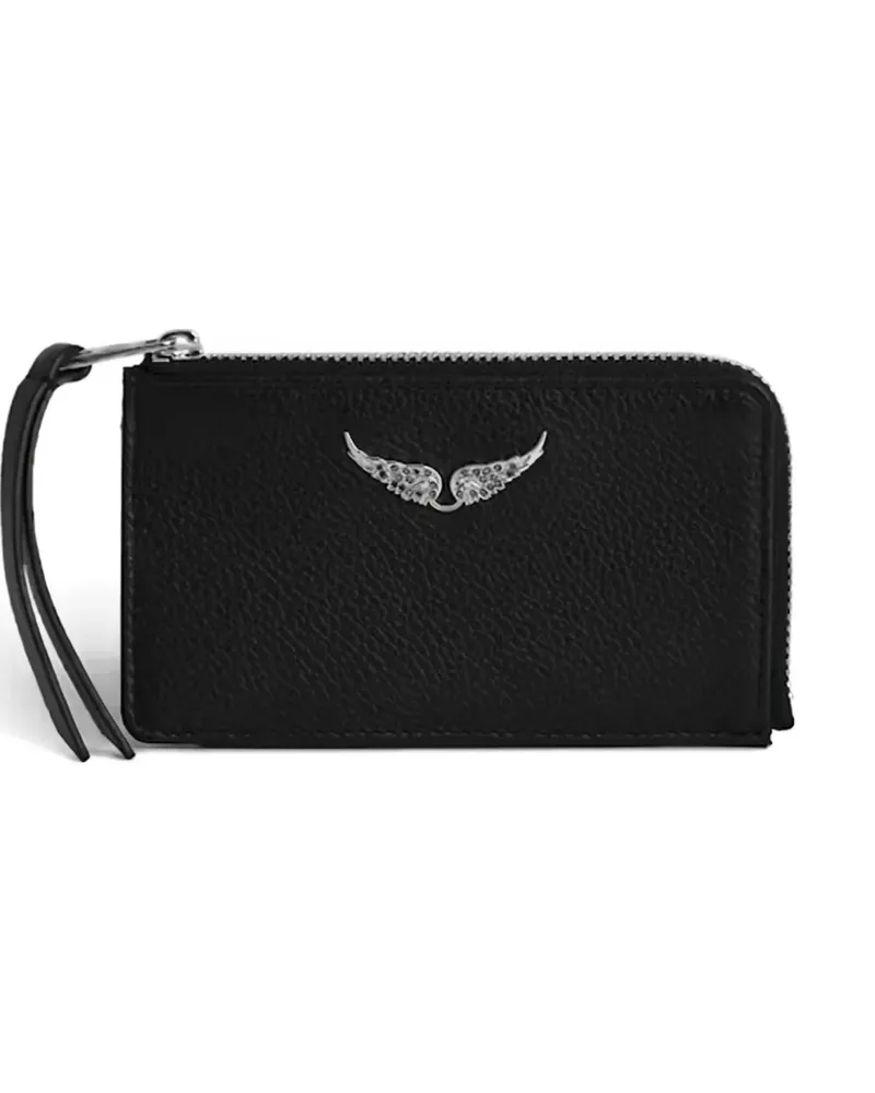 Zadig & Voltaire zip-around wallet - Schwarz Schwarz
