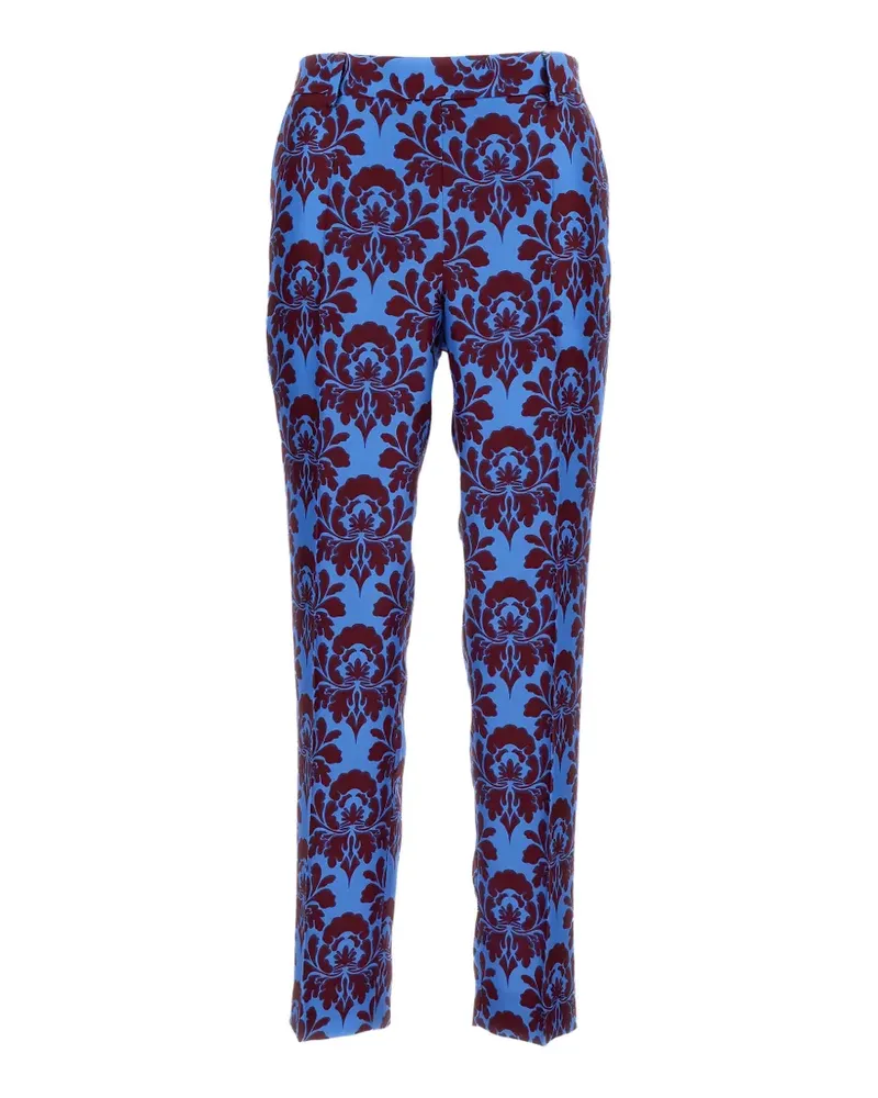 Alberto Biani silk trousers - Blau Blau