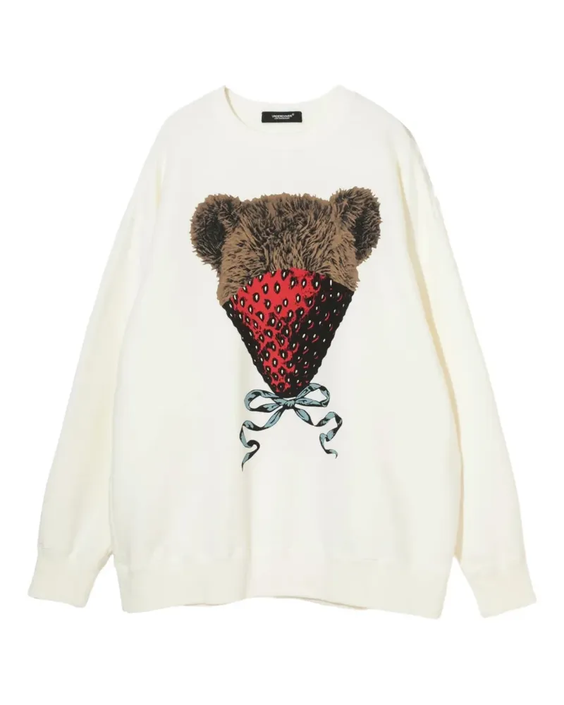 Undercover Sweatshirt mit Print - Nude Nude