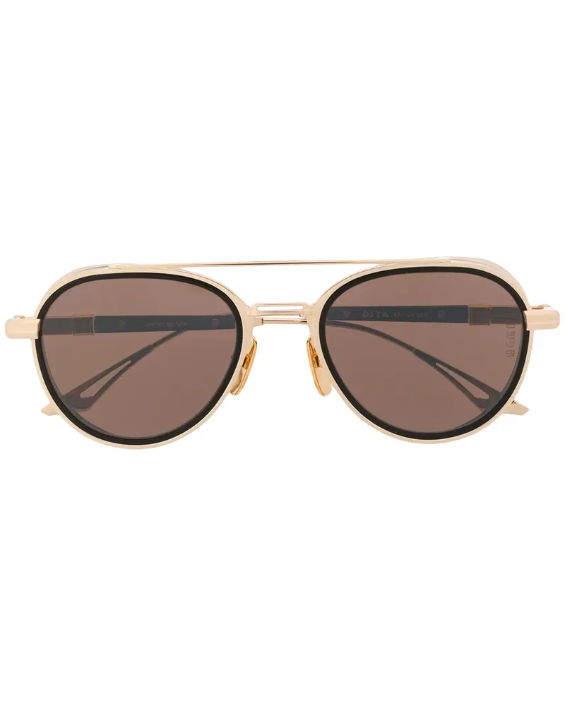 DITA Sonnenbrille mit austauschbaren Bügeln - Schwarz Schwarz