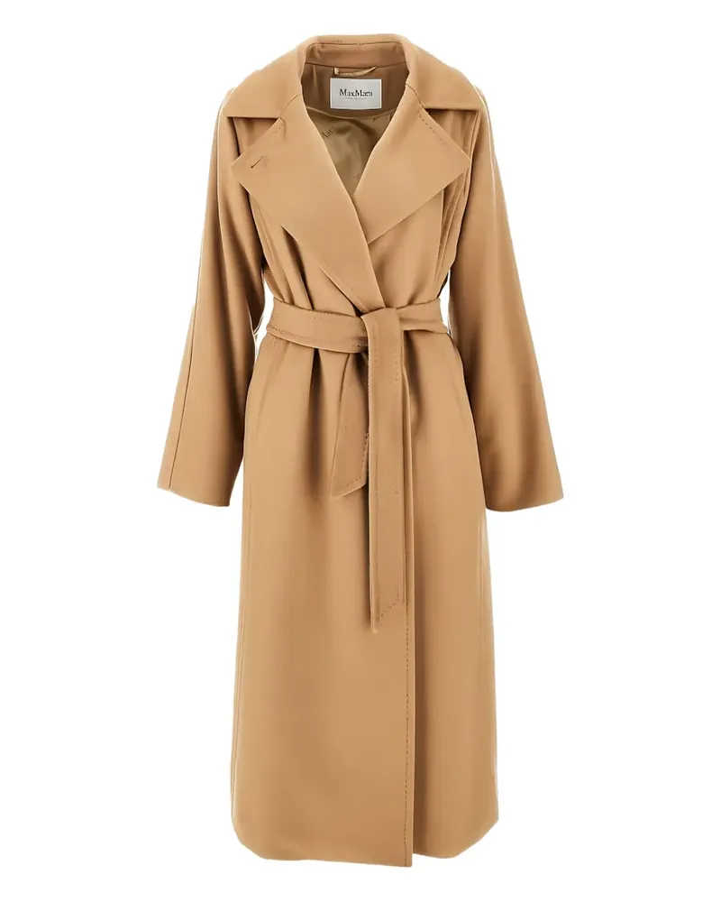 Max Mara belted coat - Nude Nude