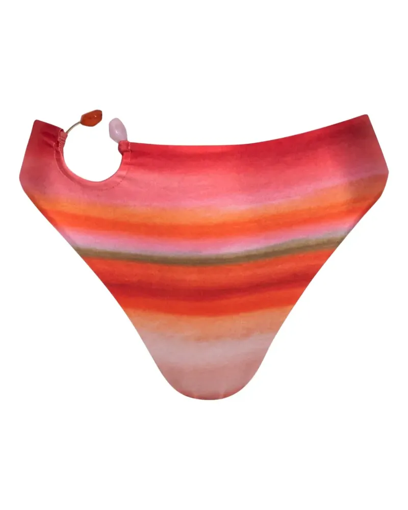 Baobab Collection Itala Bikinihöschen mit Ringdetail - Rot Rot