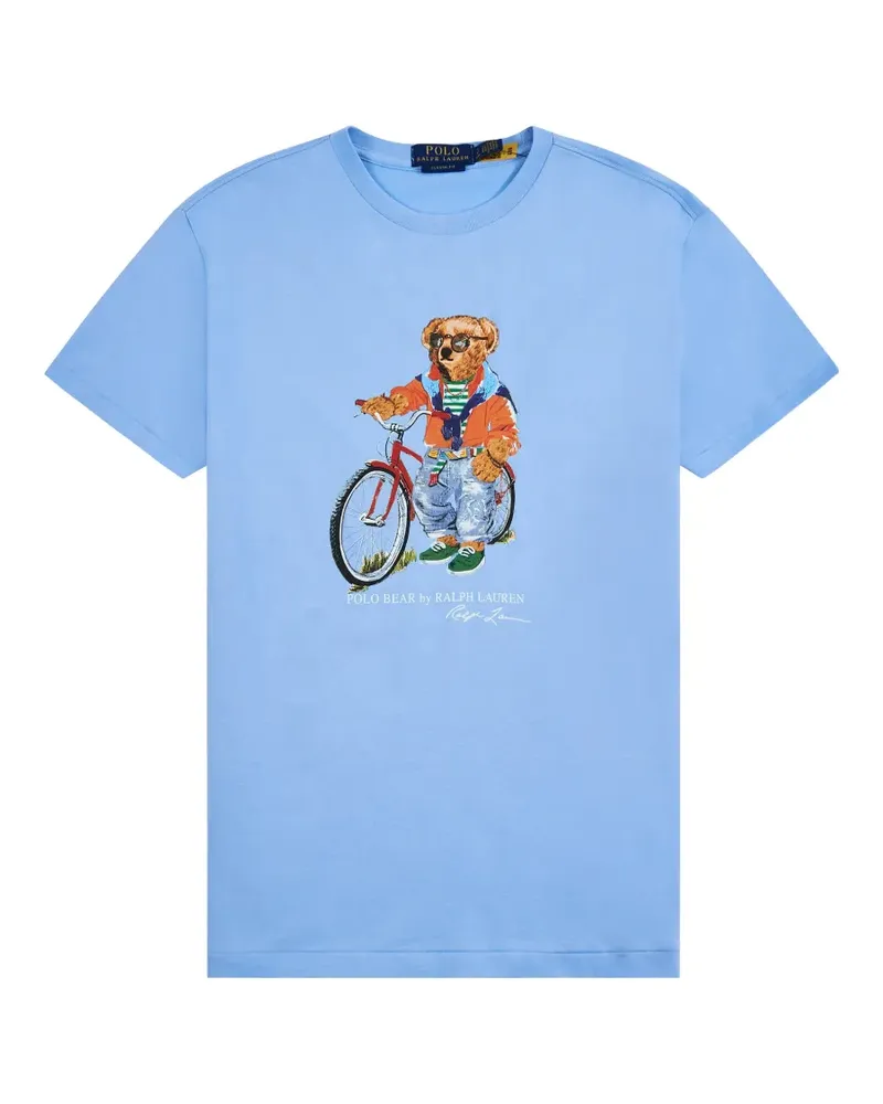 Ralph Lauren Polo Bear classic-fit cotton T-shirt - Blau Blau