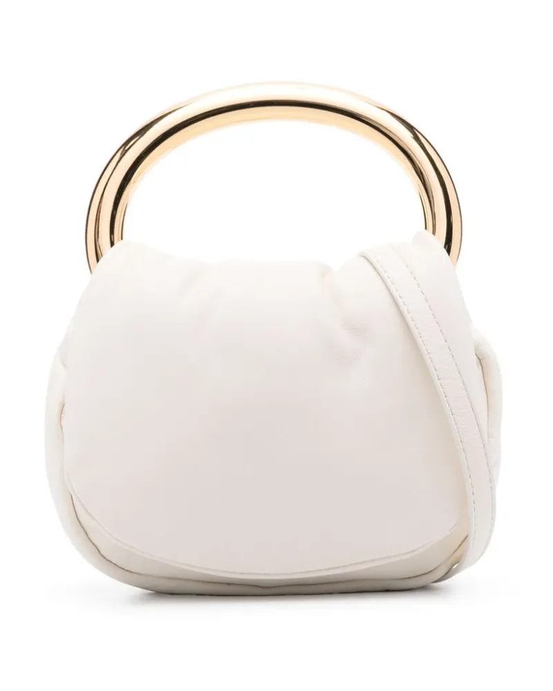 Blumarine Ring Mini-Tasche - Weiß Weiß