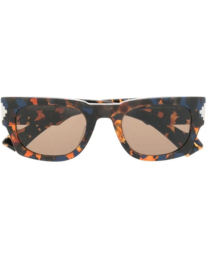 Marcelo Burlon | County of Milan Calafate Sonnenbrille in Schildpattoptik - Braun Braun