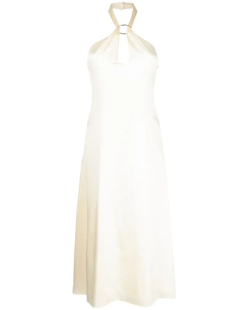 REJINA PYO Lily Neckholder-Kleid - Gelb Gelb