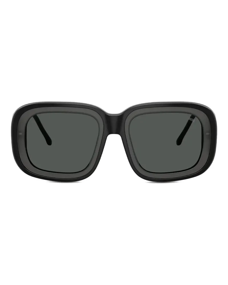 Diesel oversized square-frame sunglasses - Schwarz Schwarz
