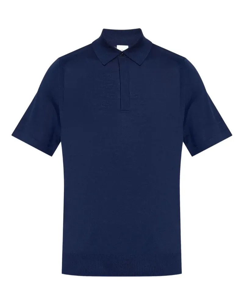 Paul Smith Kurzärmeliges Poloshirt - Blau Blau