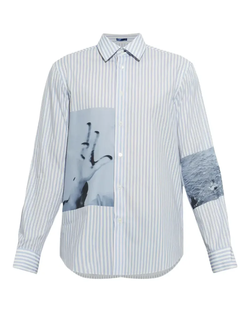 Paul Smith striped shirt - Weiß Weiß