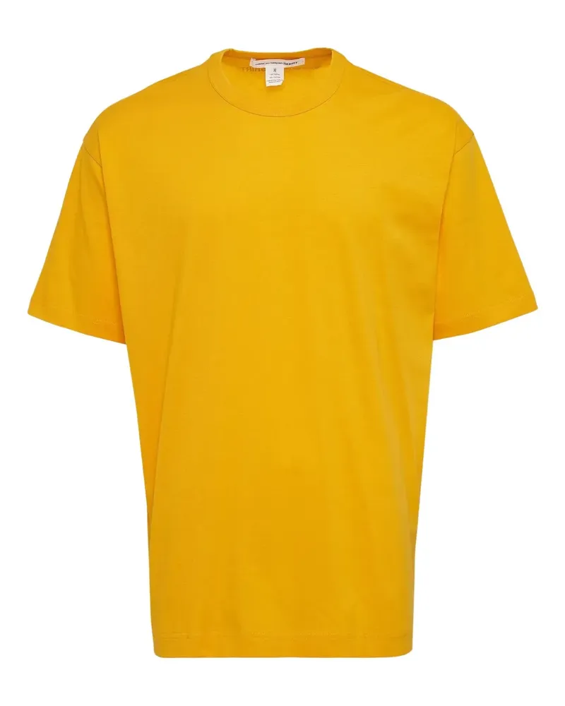 Comme des Garçons T-Shirt mit rundem Ausschnitt - Gelb Gelb