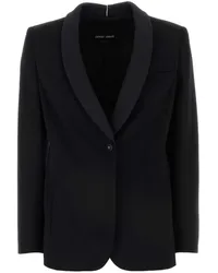 Giorgio Armani Klassischer Blazer Schwarz