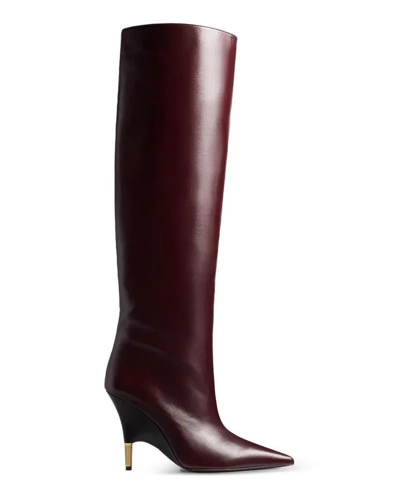 KHAITE Kniehohe Bella Stiefel - Rot Rot