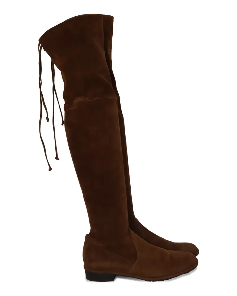 Stuart Weitzman Lowland Overknee-Stiefel - Braun Braun