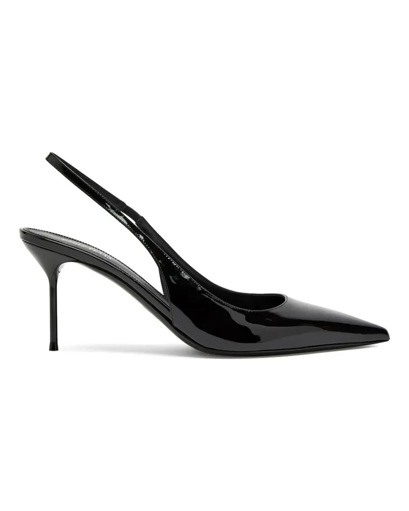 Paris Texas Lidia slingback pumps - Schwarz Schwarz