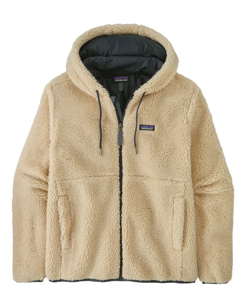 Patagonia Kapuzenjacke aus Fleece - Nude Nude
