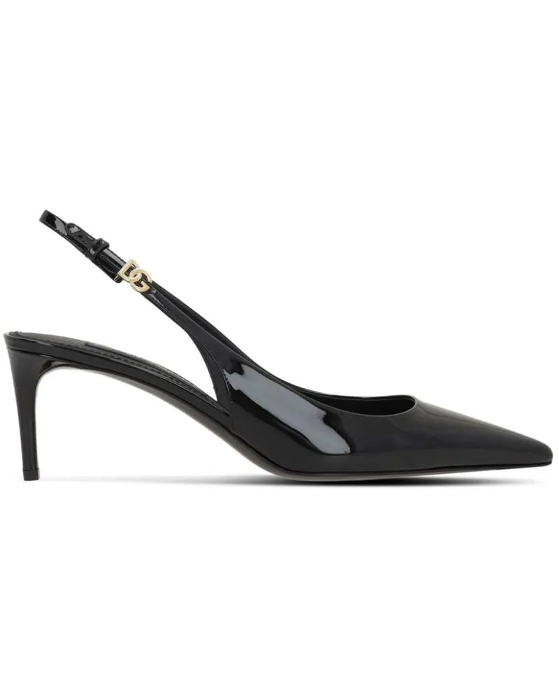 Dolce & Gabbana Pumps aus Lackleder 60mm - Schwarz Schwarz