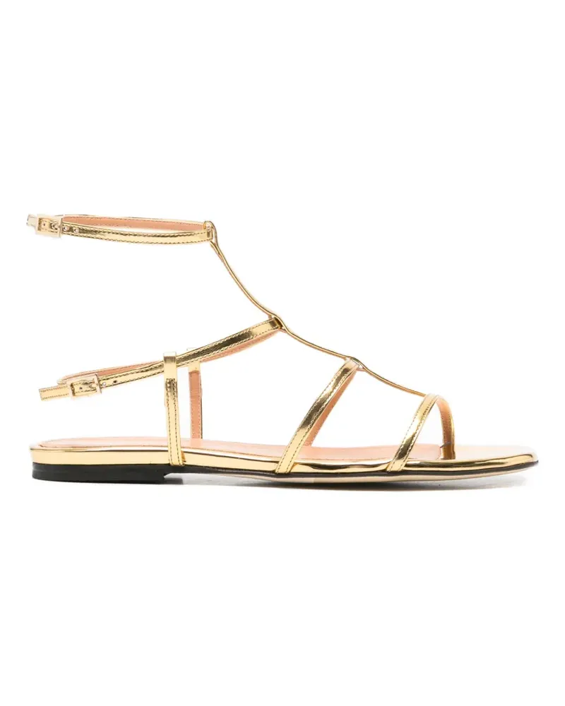 The Seller multi-strap sandals - Gold Gold