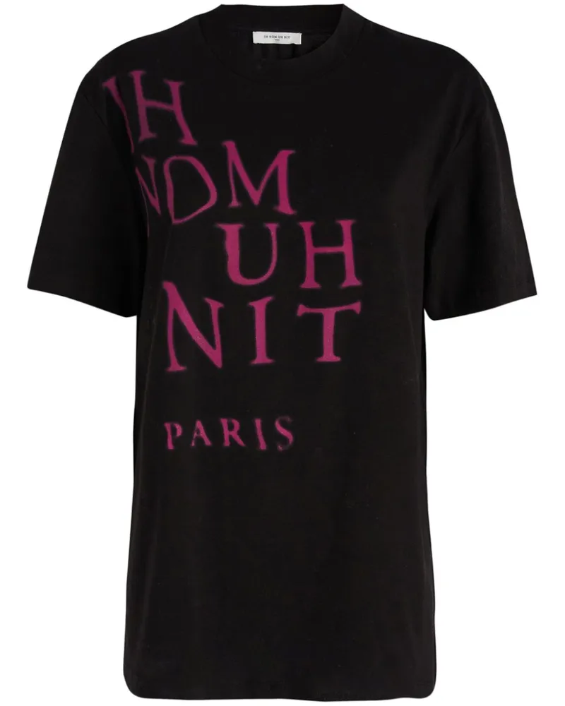 IH NOM UH NIT Klassisches T-Shirt - Schwarz Schwarz