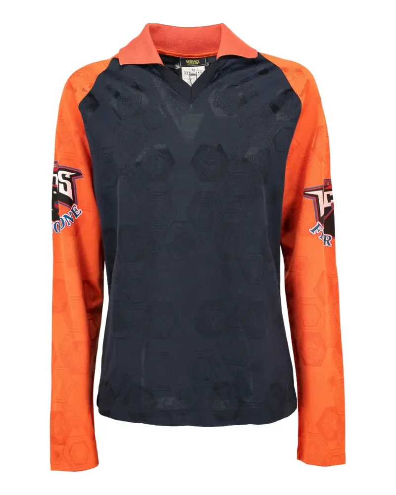 Versace Jeans T-Shirt mit Raglanärmeln - Orange Orange