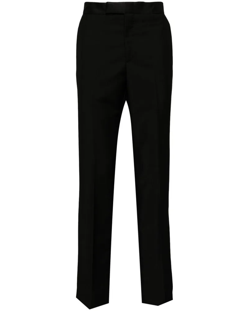 Alexander McQueen Hose aus Wolle Schwarz