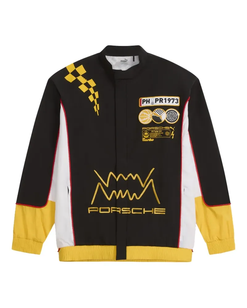 Puma x Porsche zip-up bomer jacket - Schwarz Schwarz